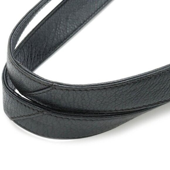 Authentic CHANEL CC Timeless Caviar Logo Shoulder Tote Bag Black Leather Purse - Picture 13 of 16